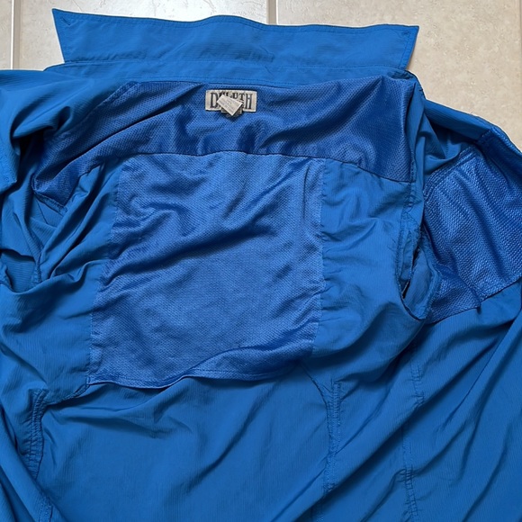 Mens Medium Blue Duluth Vented coolplus button shirt - Picture 2 of 10